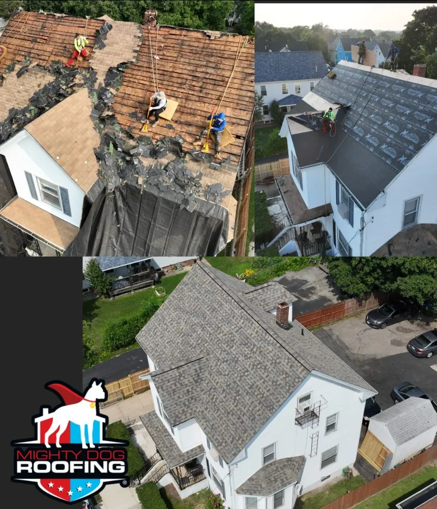 Slide of Mighty Dog Roofing