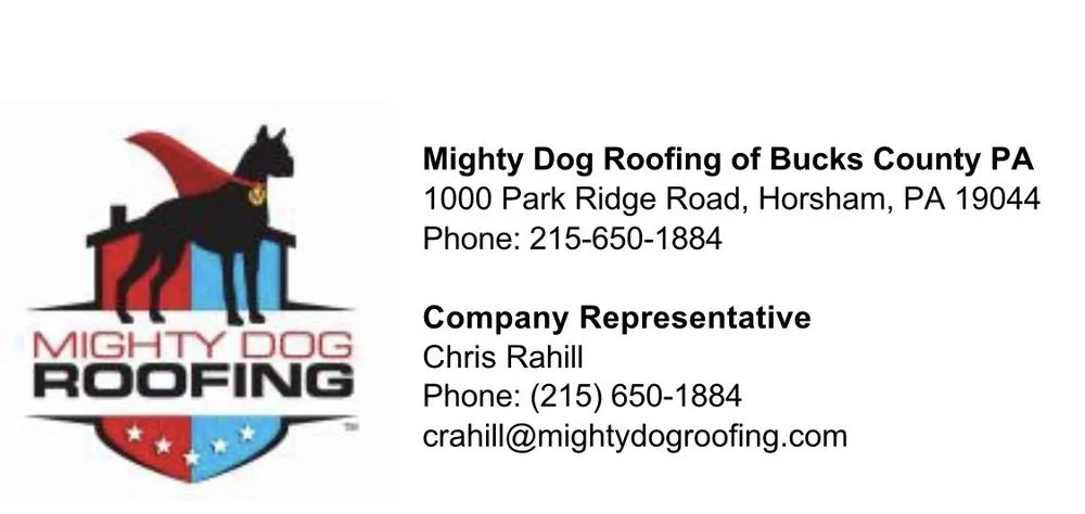 Slide of Mighty Dog Roofing of Bucks County