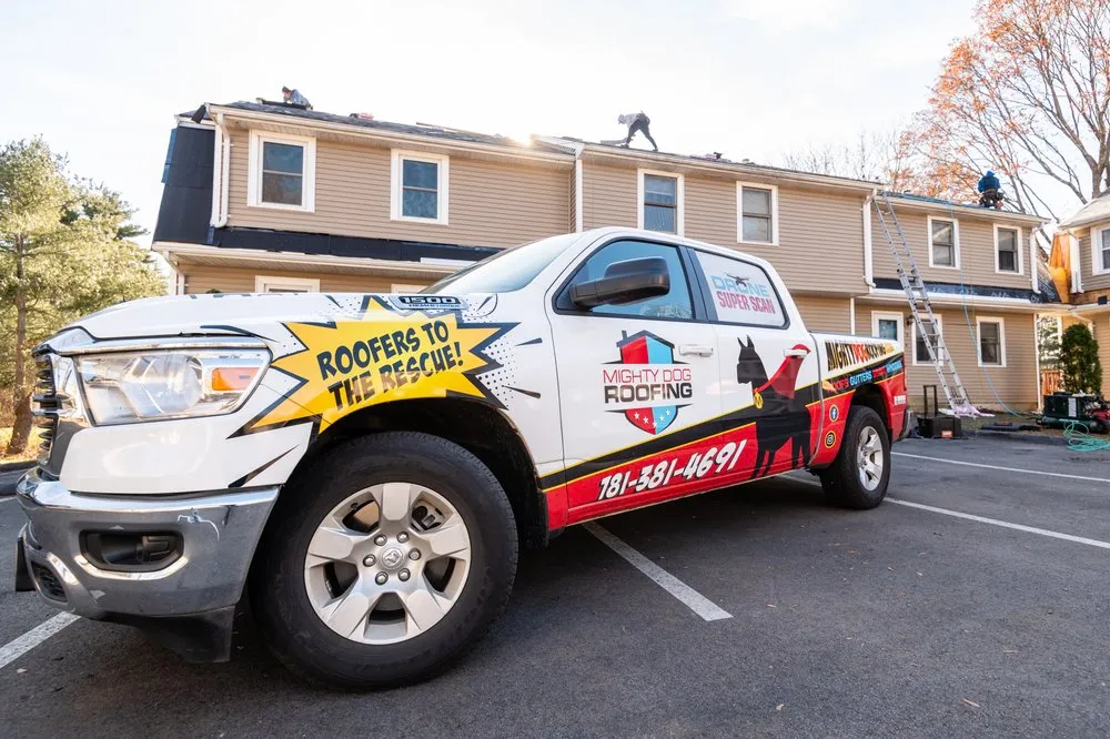 Slide of Mighty Dog Roofing of Metrowest Boston