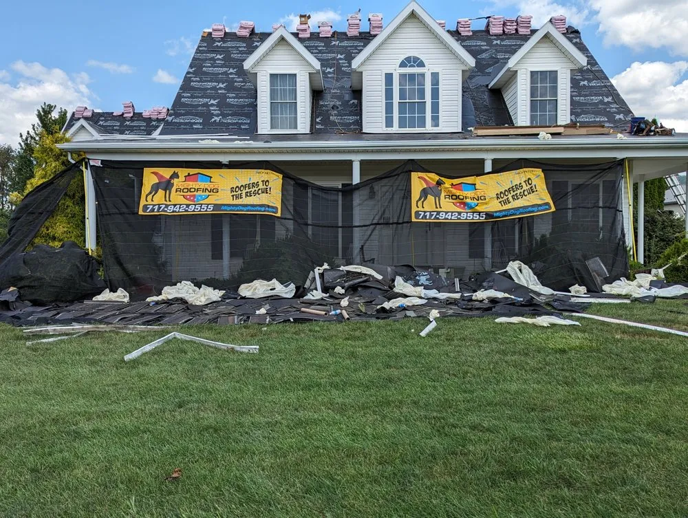 Slide of Mighty Dog Roofing