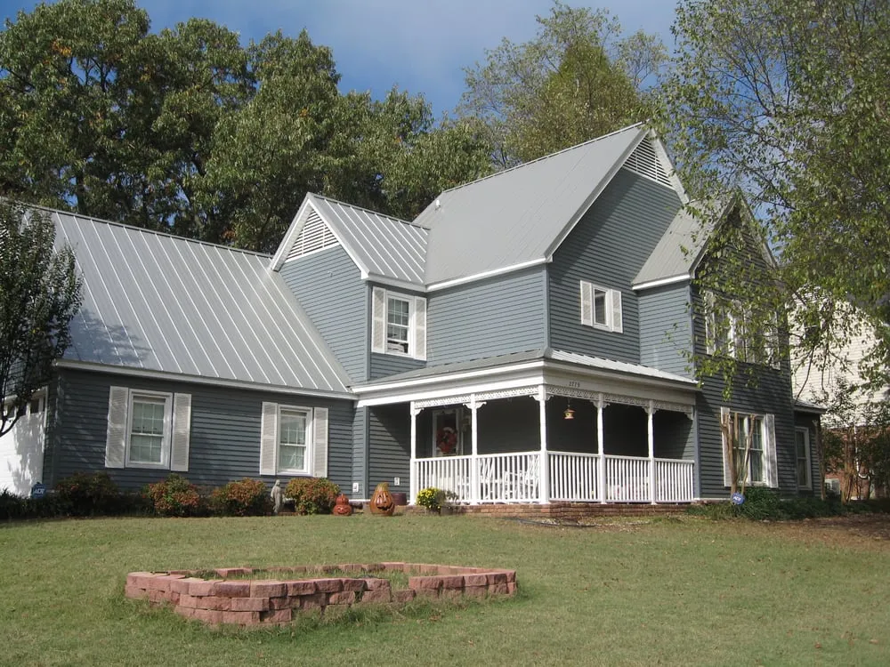 Slide of Mighty Metal Roofing