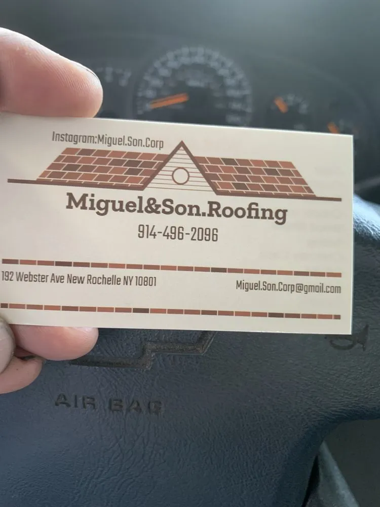 Slide of Miguel &Son Roofing