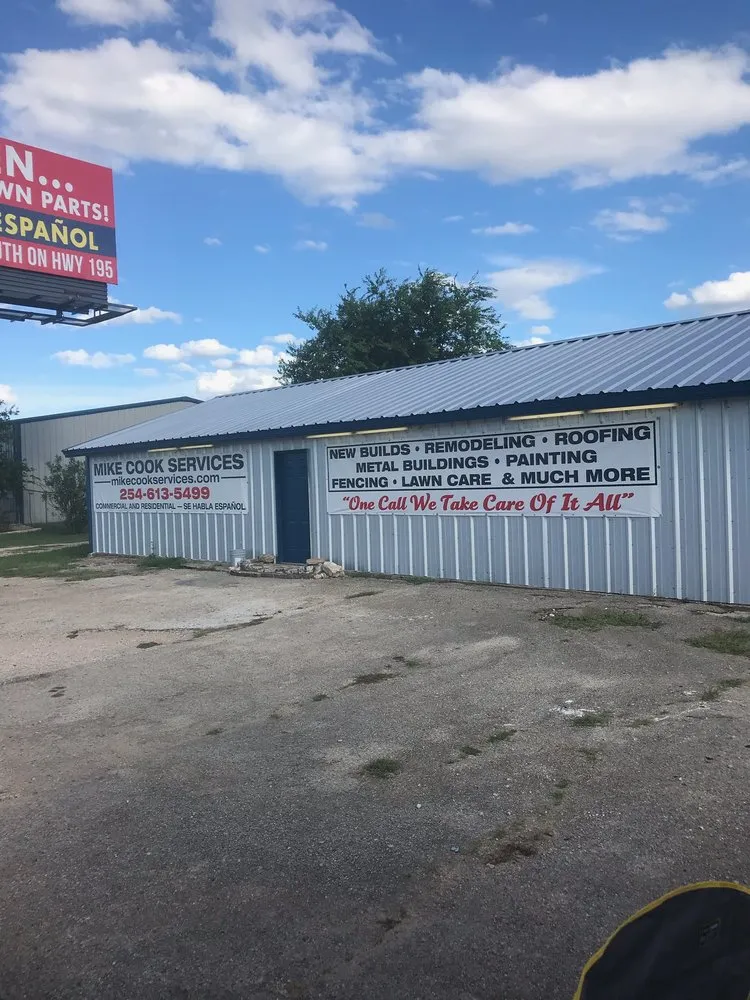 Slide of Mike Cook Services