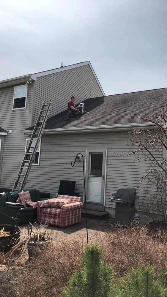 Slide of Mike Evangelist Roof Leaks