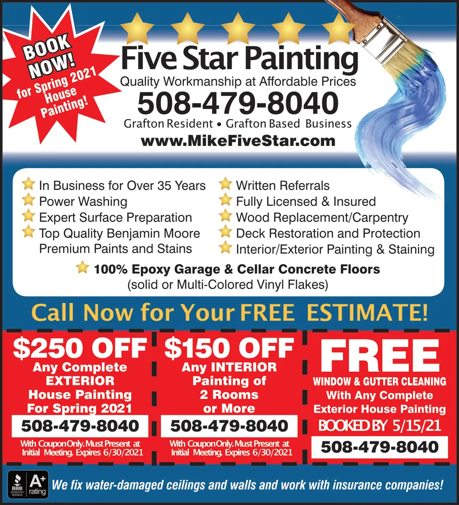 Slide of Mike Five Star Painting