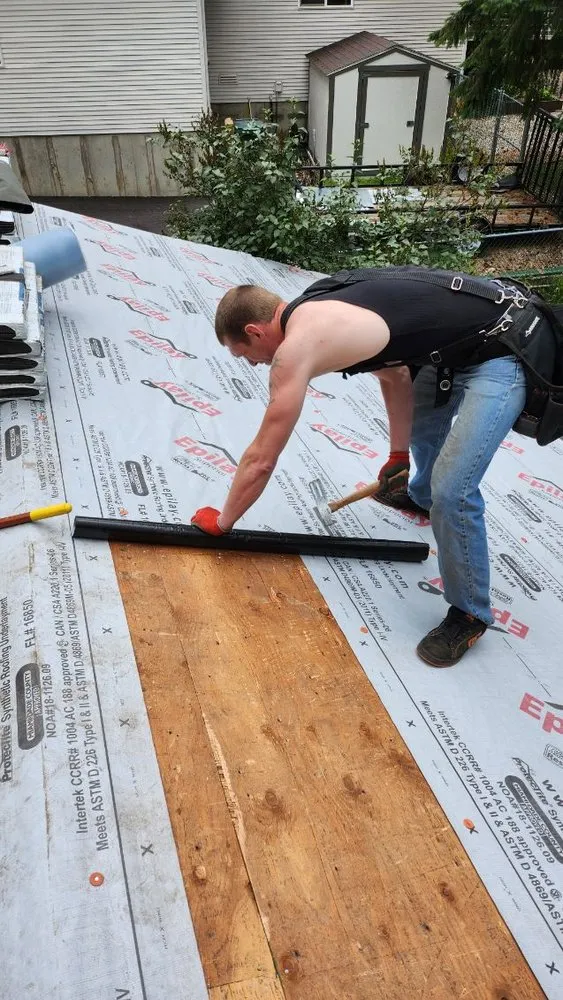 Slide of Mike Jones Roofing