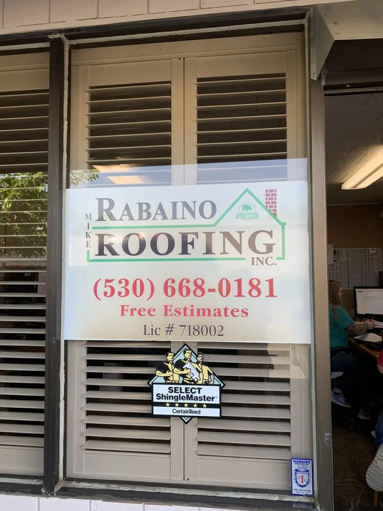 Slide of Mike Rabaino Roofing