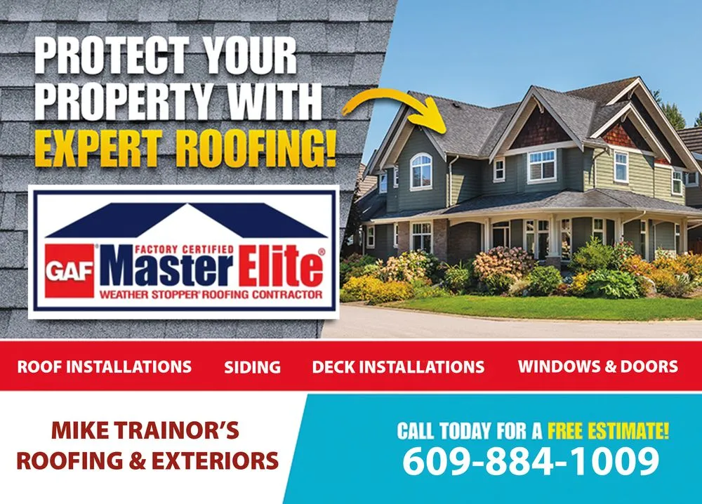 Slide of Mike Trainor Roofing and Siding