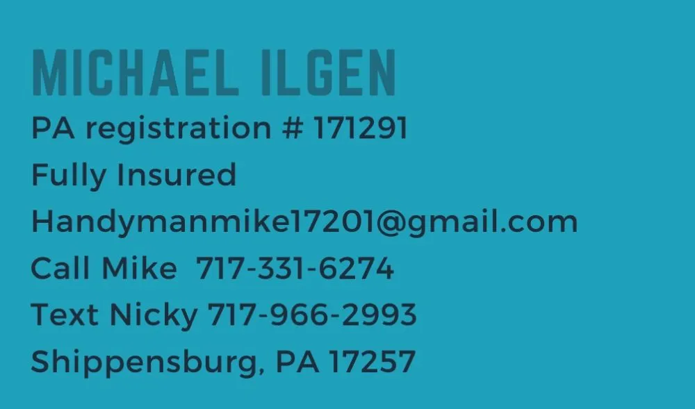 Slide of Mike’s Handyman Service