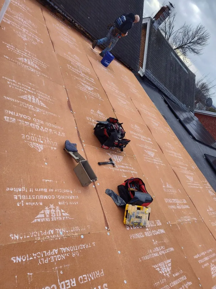 Licensed roof replacement in Newtown Square, PA by Mikey Shaw Roofing