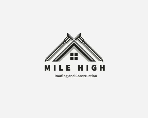 Mile High Roofing and Construction Logo