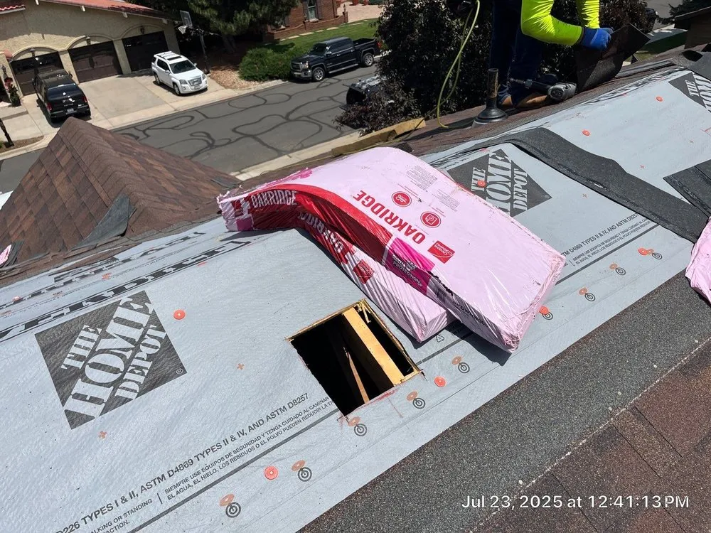 Slide of Mile High Roofing Services