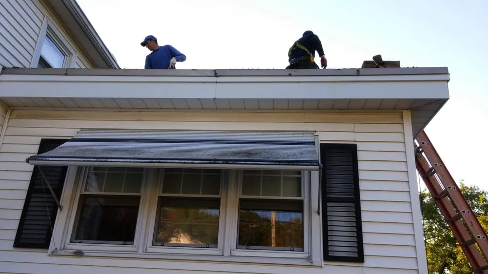 Slide of Milford Roofing