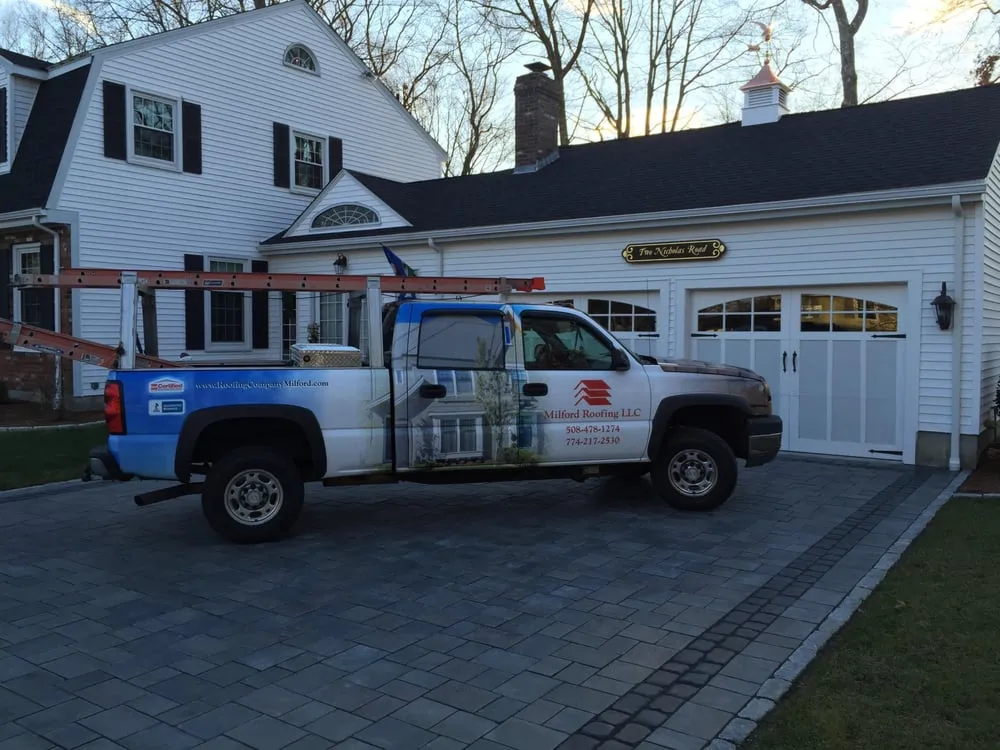 Slide of Milford Roofing