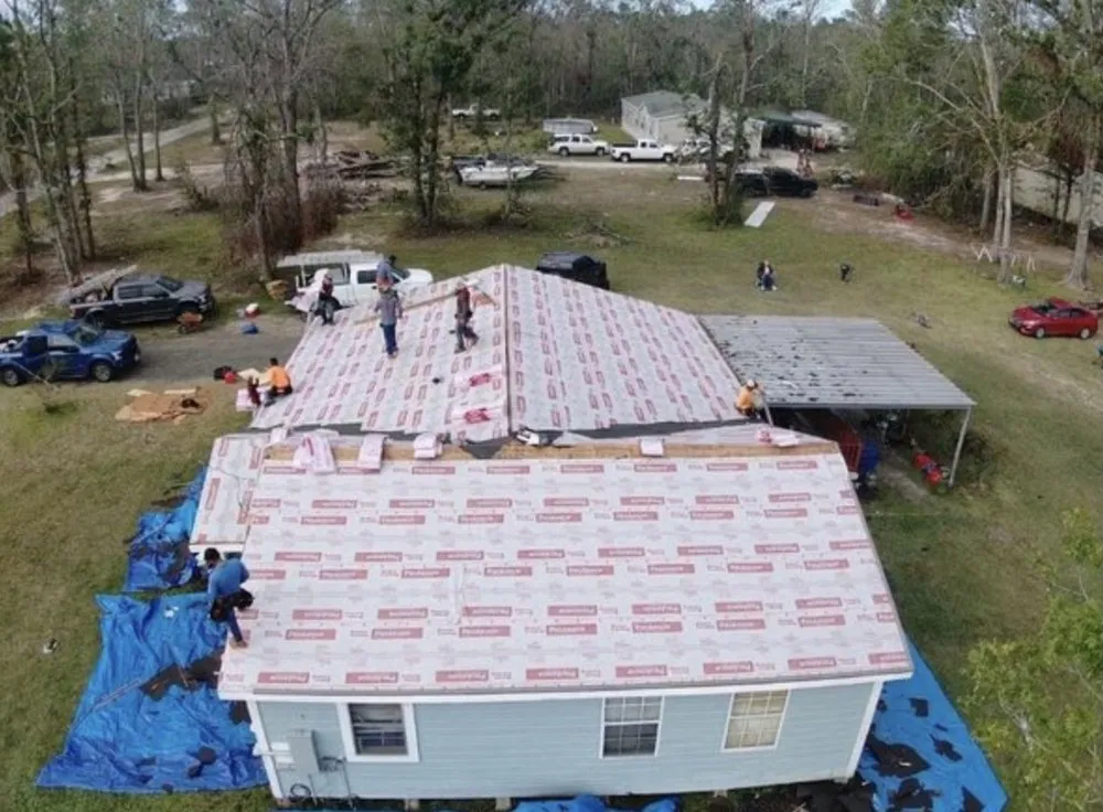 Slide of Military Roofing