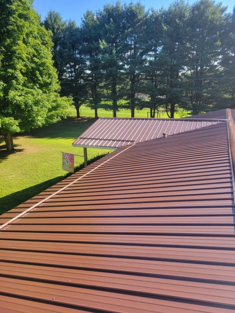 Licensed roof leak repair in Brookfield Township, OH - Miller's Metal Roofing