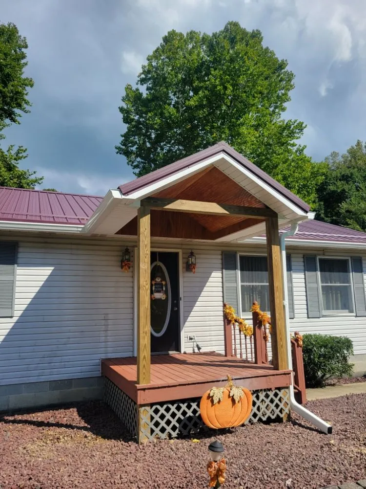 Emergency roof installation in Brookfield Township, OH by Miller's Metal Roofing