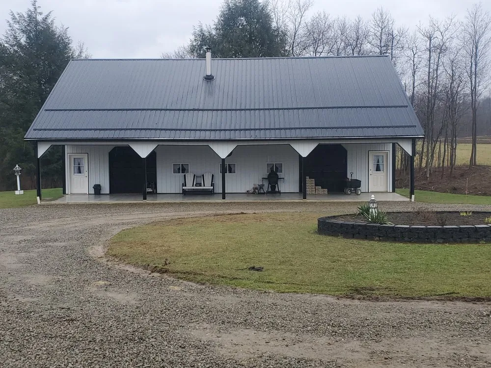 Professional metal roofing installation in Spartansburg, PA by Miller's Roofing
