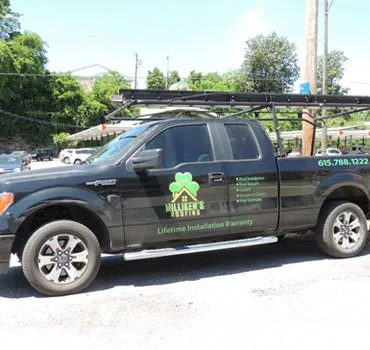 Slide of Milliken's Roofing