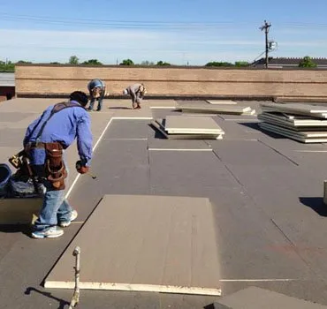 Slide of Milliken's Roofing