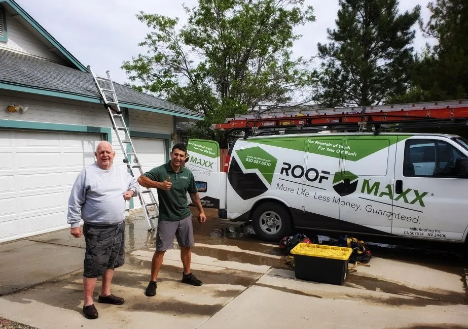 Slide of Mills Roofing