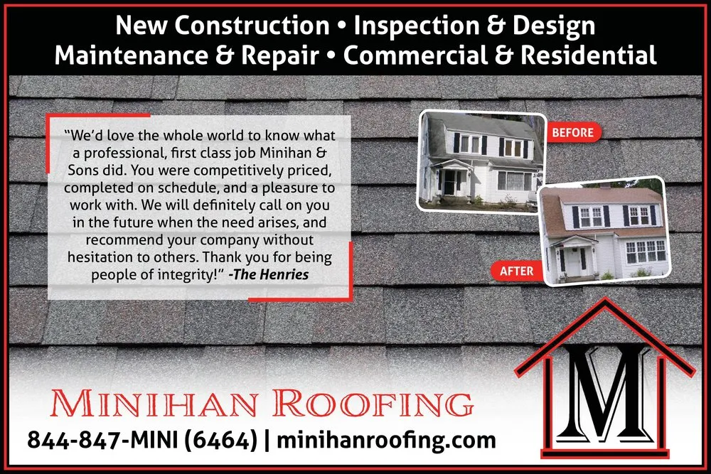 Slide of Minihan Roofing