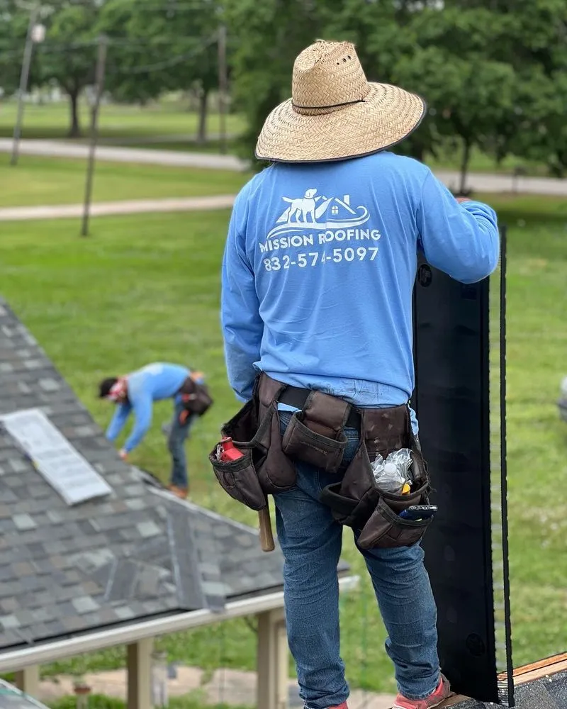 Slide of Mission Roofing
