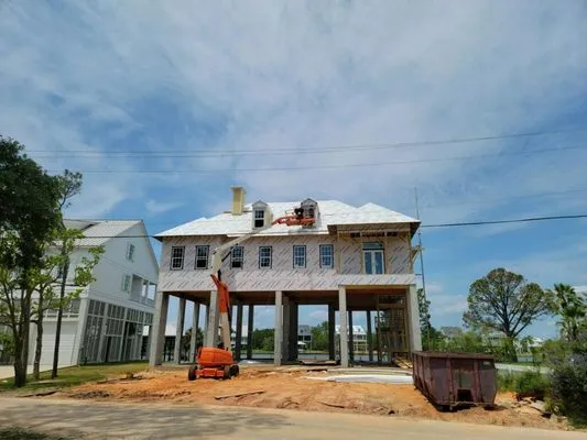 Mississippi Roofing and Construction Logo
