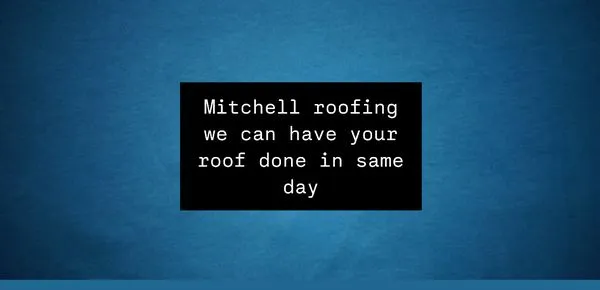 Mitchell roofing Logo