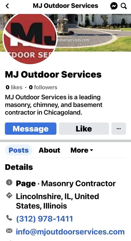 Slide of MJ Outdoor Services