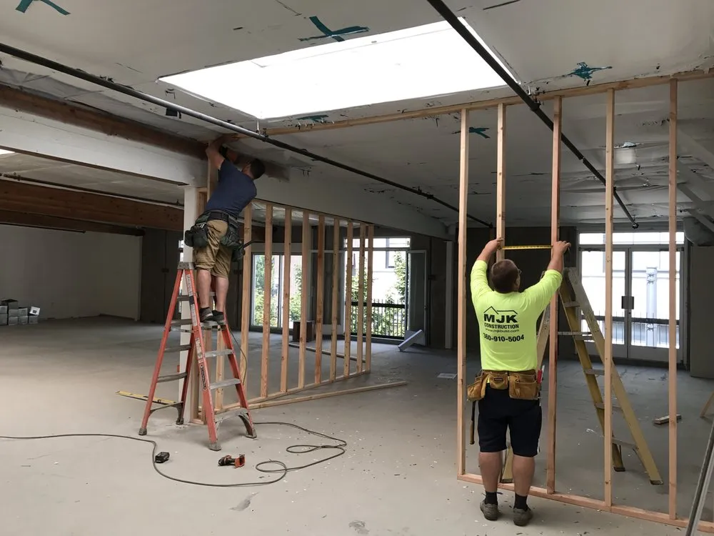 Slide of MJK Construction