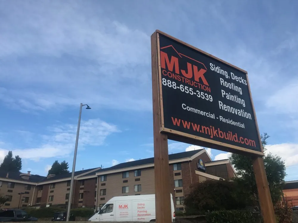 Slide of MJK Construction