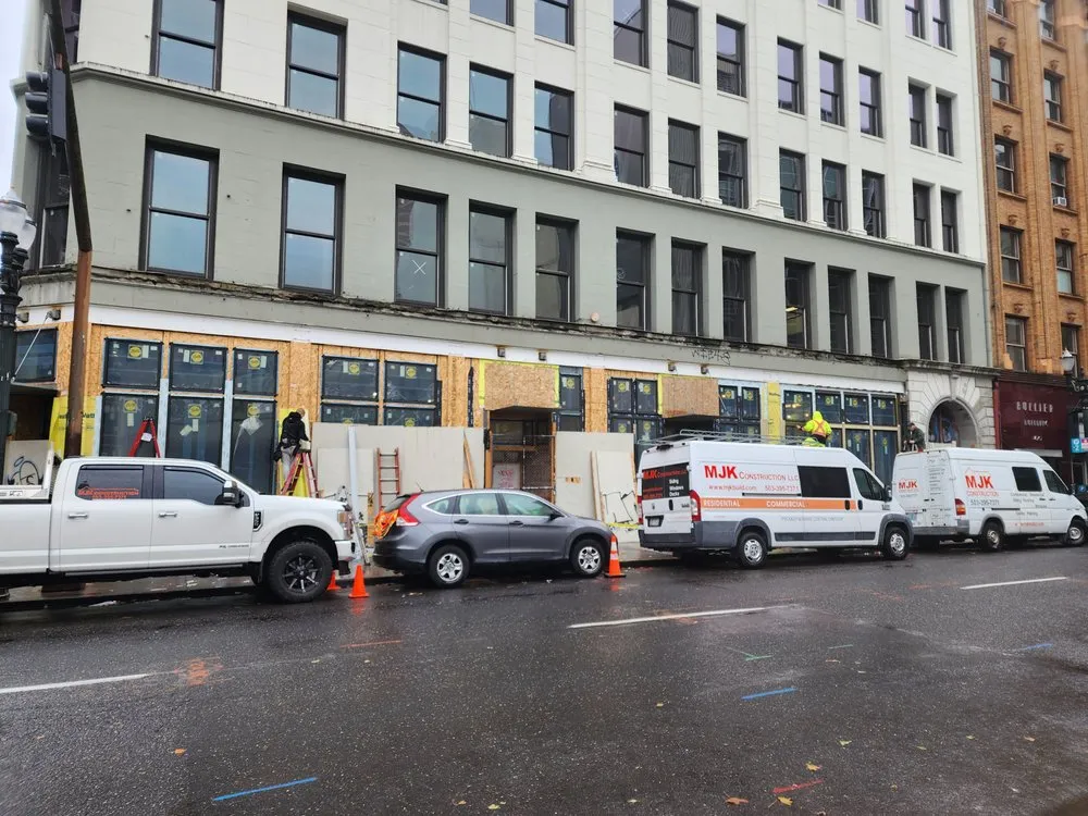 Slide of MJK Construction