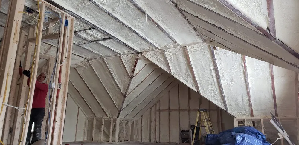 Licensed roof installation after storm damage in Mooresboro, NC by Mjw Drywall Foam Insulation