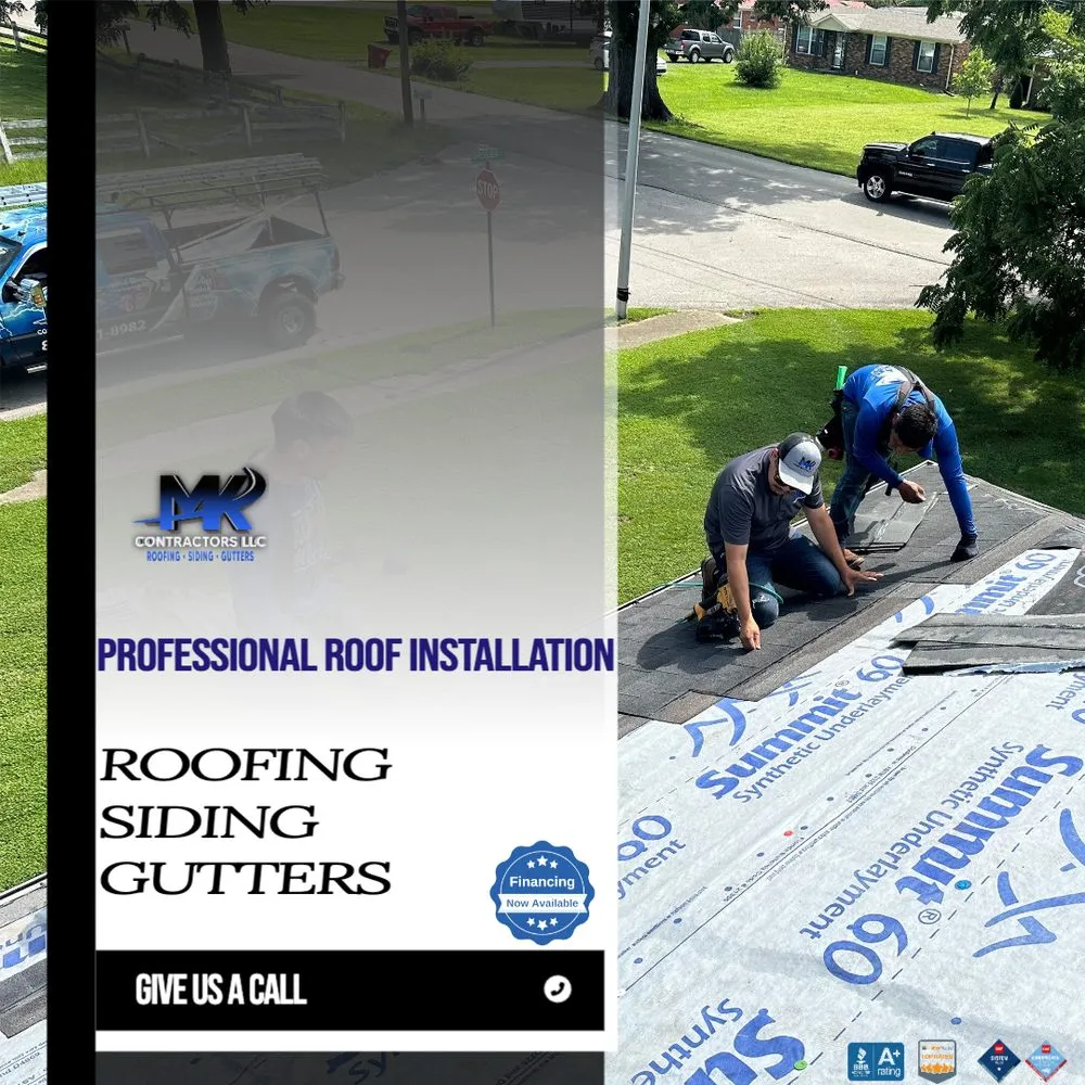 Slide of MK Contractors