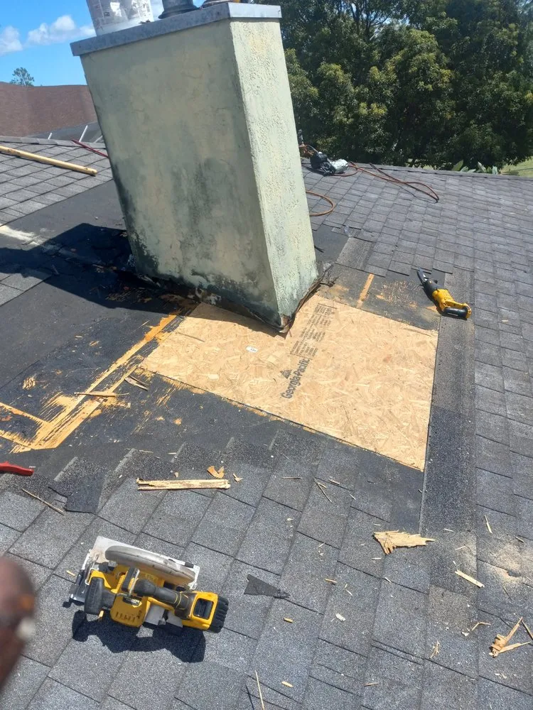 Slide of MLG Roofing