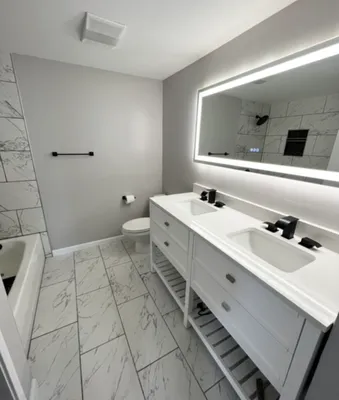 MLR Construction and Management Logo