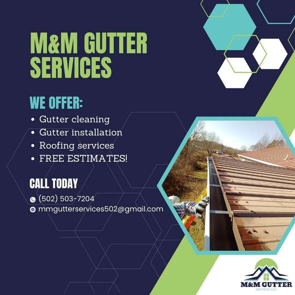 Local flat roof repair near you in Sadieville, KY by M&M Gutter Services
