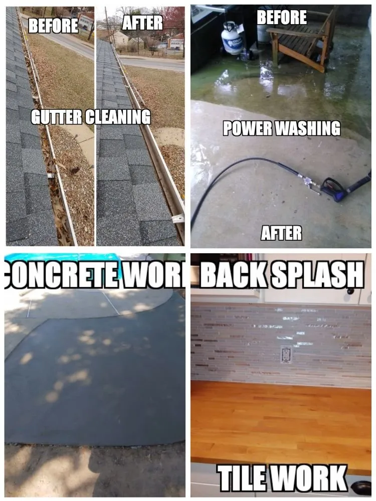 Slide of M&M Powerwashing and Handyman Services