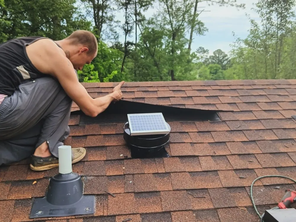 Licensed residential roofing service with free inspection across Georgetown, TN - M&M Roofing