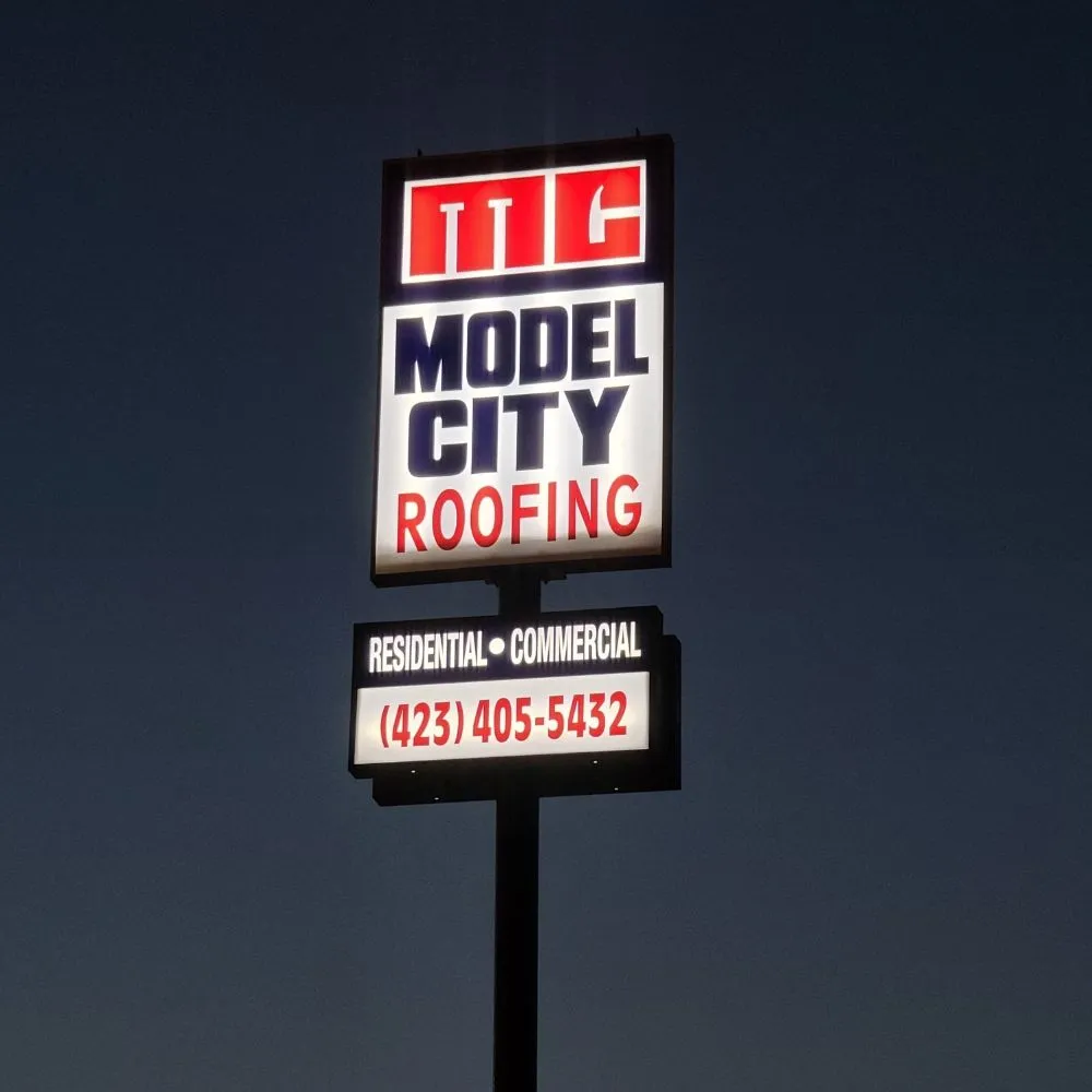 Slide of Model City Roofing