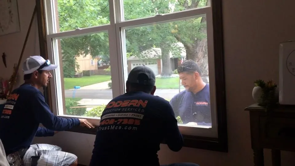 Slide of Modern Construction Services