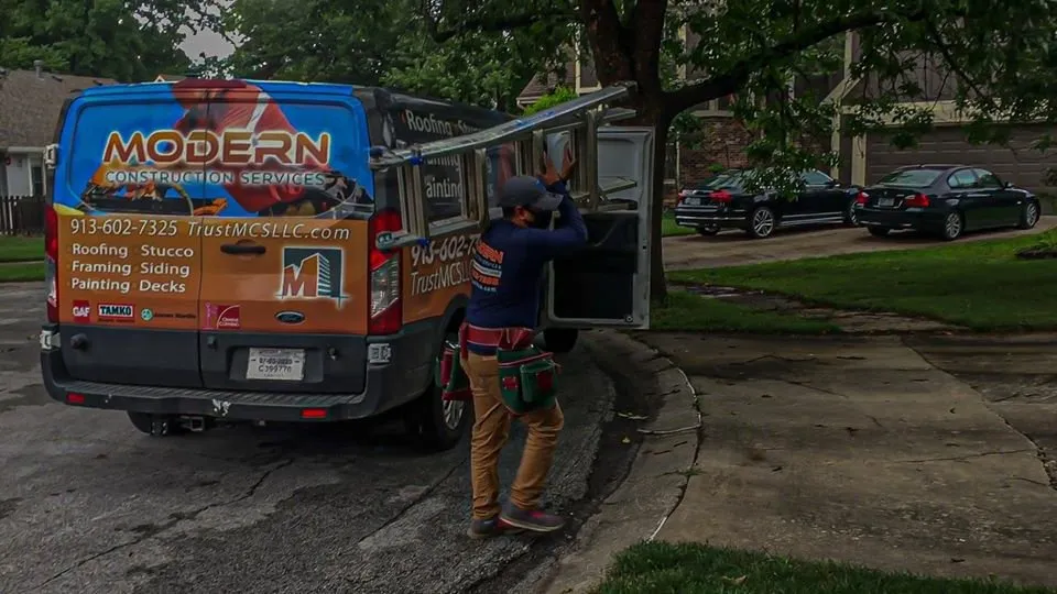 Slide of Modern Construction Services