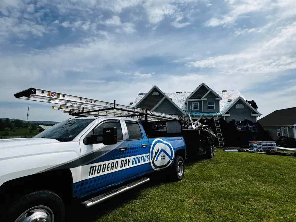 Slide of Modern Day Roofing
