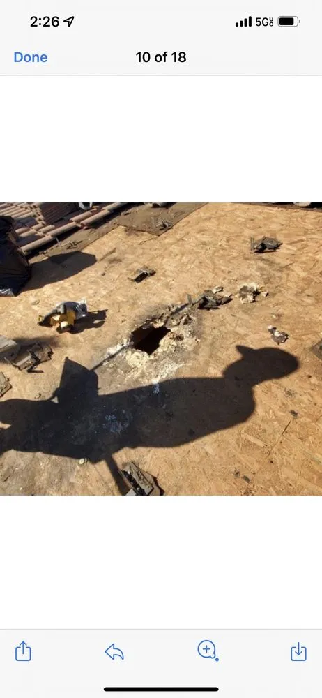 Slide of Modern Day Roofing