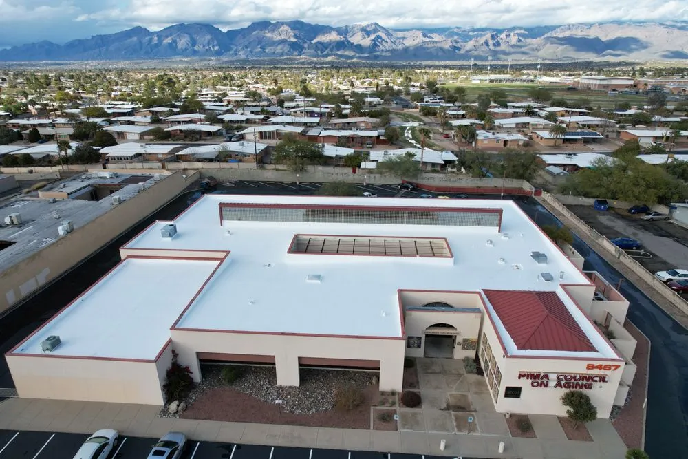 Slide of Modern Desert Roofing