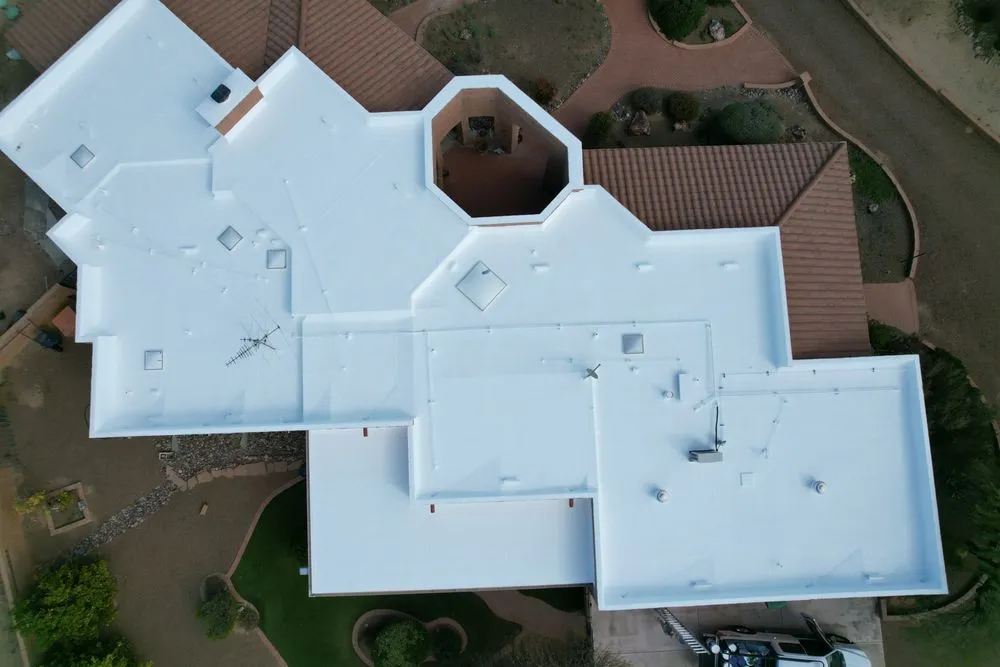 Slide of Modern Desert Roofing