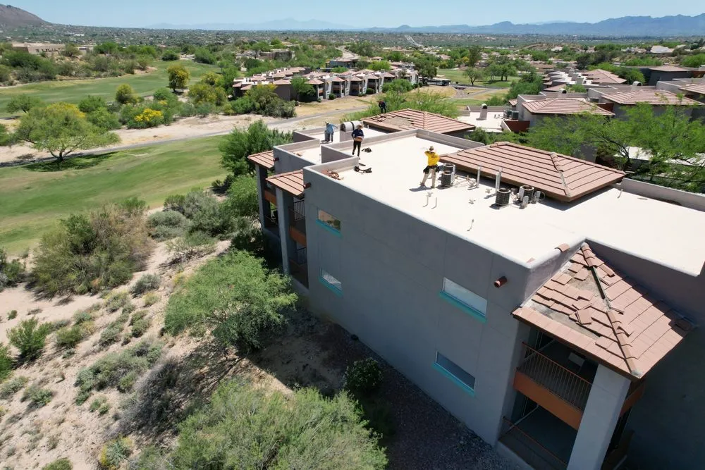 Slide of Modern Desert Roofing