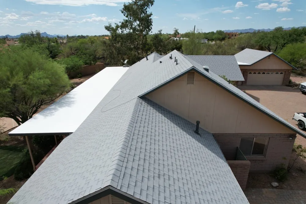 Slide of Modern Desert Roofing