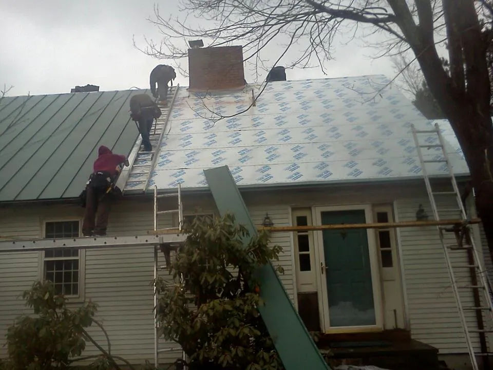 Slide of Modern Metal Roofing